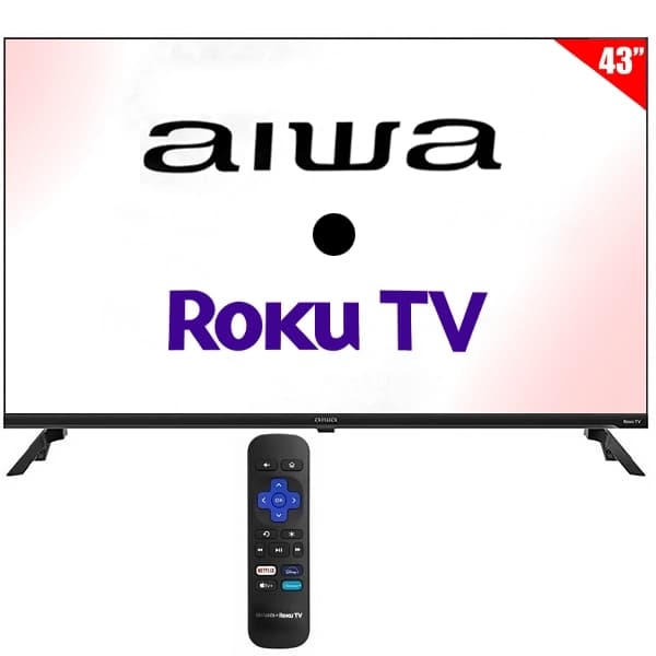 Smart TV LED 43" Aiwa AW32B2RK Full HD Wi-Fi com Conversor Digital