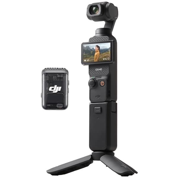 Dji Estabilizador Dji Osmo Pocket Creator Combo Pp Camera Eixos 4K Ultra Preto