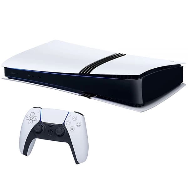 Console Sony PlayStation 5 Pro Digital Edition 2TB CFI-7121 8K - Branco Preto (Caixa Feia)