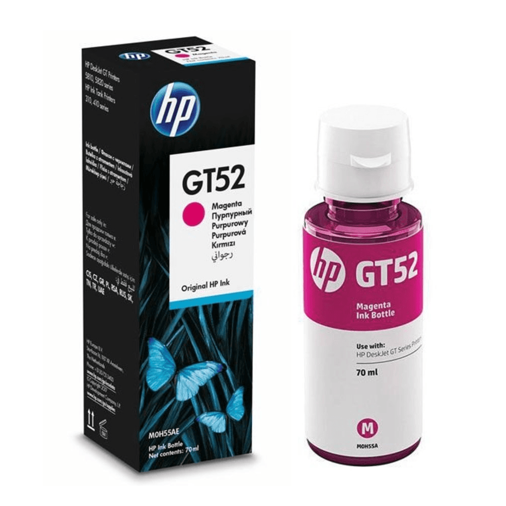 Hp Frasco Tinta GT52 GT5810 Magenta M0H55AL