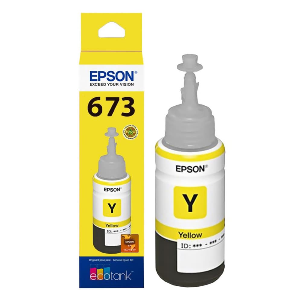 Epson Frasco Tinta Epson T673420 Amarela