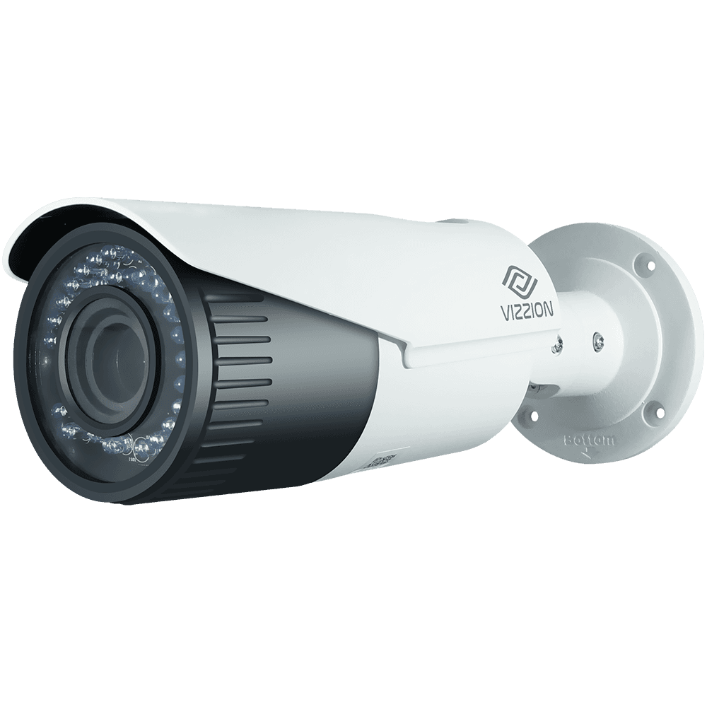 Vizzion Camera Vigilancia Vizzion Vz Ipbd Vfz Ip Bullet Lente Mm Branco