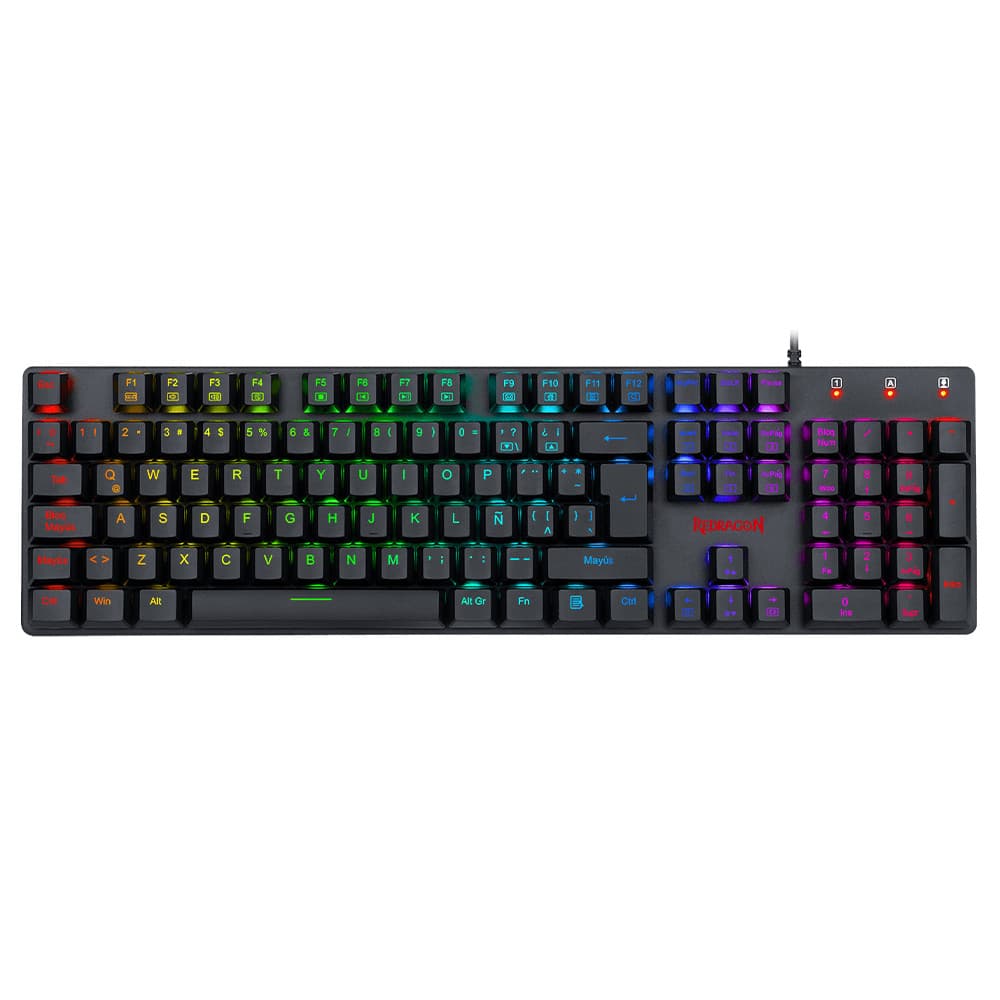 Acessório · Redragon Mecanico Redragon Shrapnel K589 Rgb Usb Ingles K589RGB Sp Roma Shopping Seu Destino Compras No Paraguai Preto