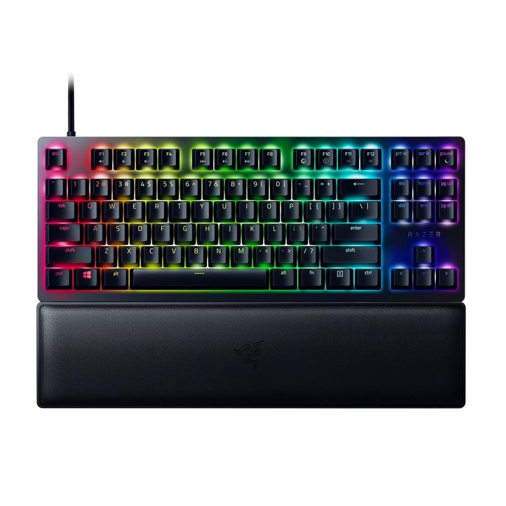 Razer Teclado Gamer Razer Huntsman V2 Tenkeyless Switch Optico Clicky USB Inglês EUA Purple - RZ03-03940400-R3U1