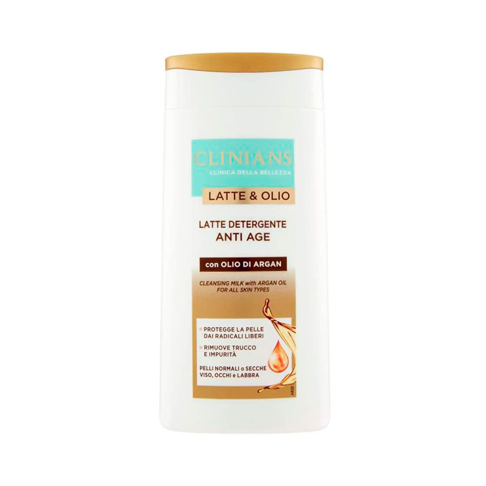 Clinians Leite Limpeza Oleo Argan