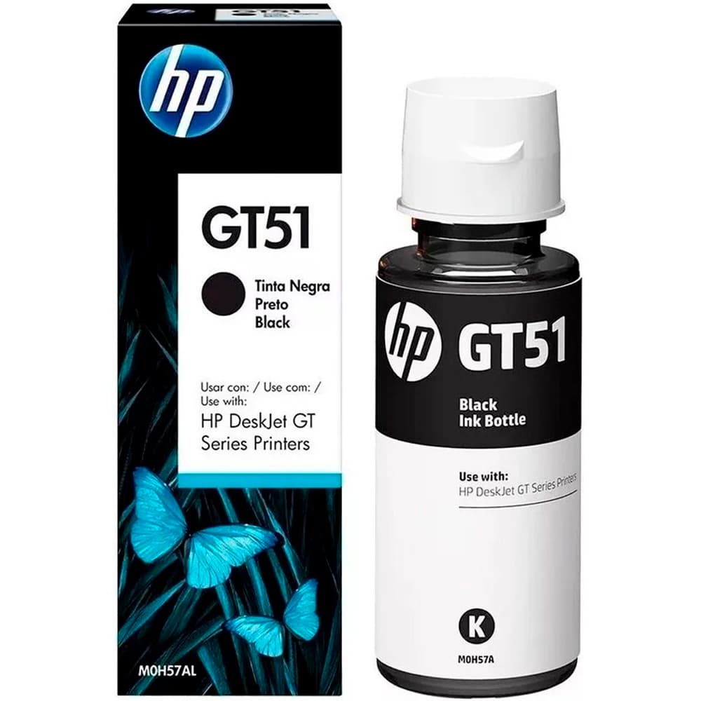 Hp Frasco Tinta GT51 Preta M0H57AL