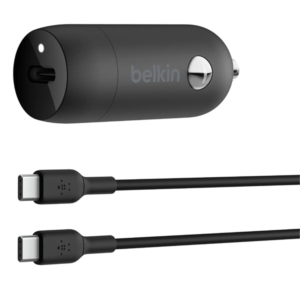 Belkin Carregador Veicular Belkin CCA004BT1MBK B6 30W Usb Cabo Usb Usb Preto