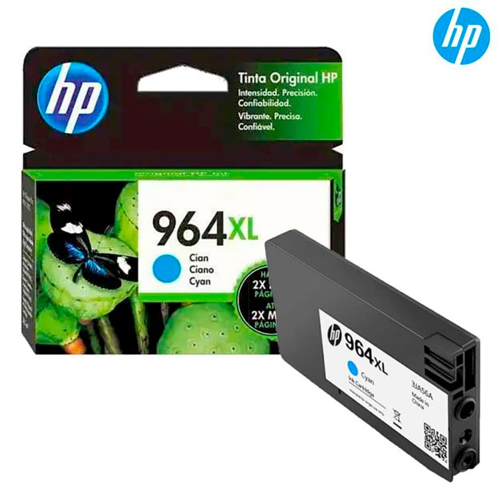 Acessório · Hp Cartucho 964XL Ciano 3JA54AL