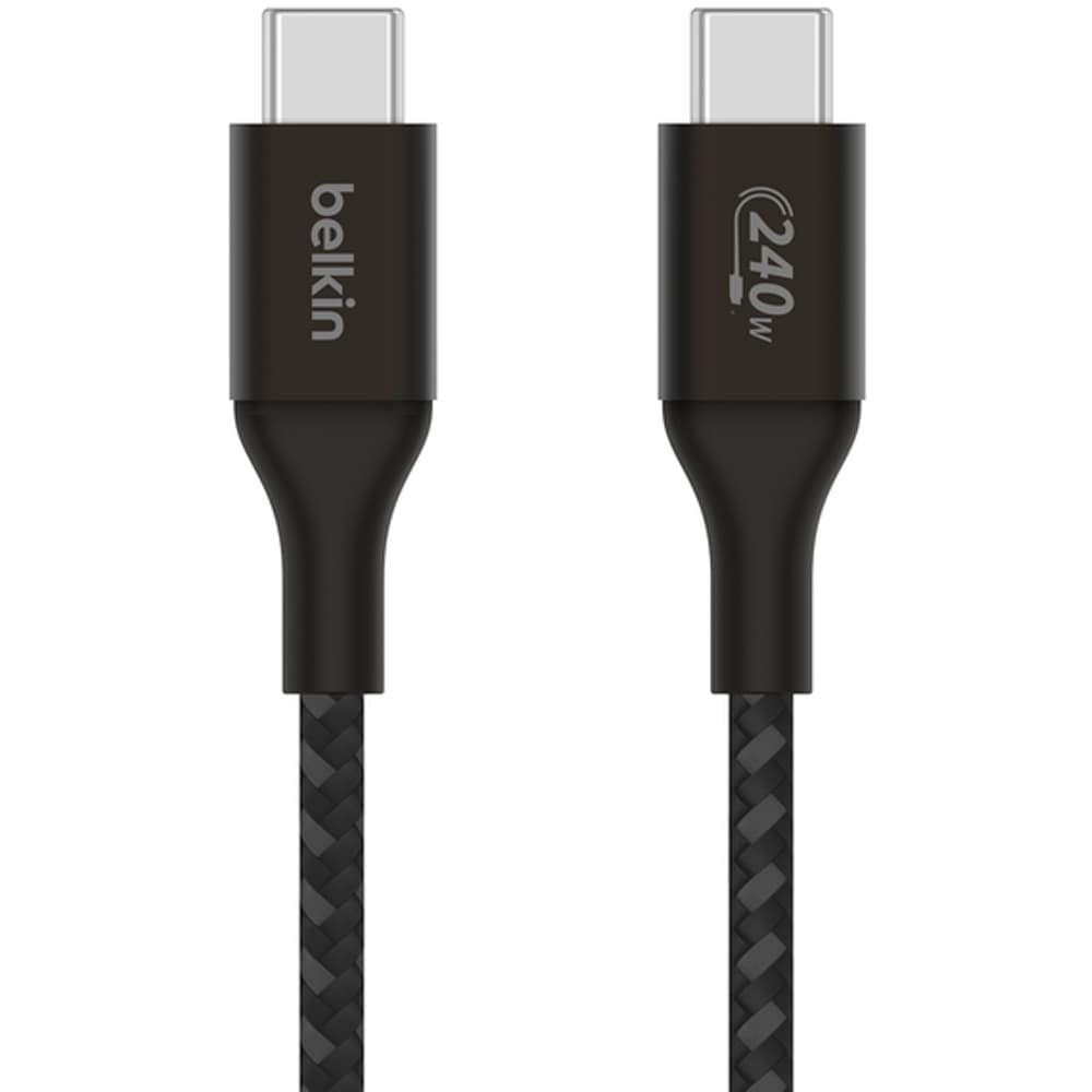 Belkin Cabo Belkin Boostcharge 2M Usb Usb 240W Braided CAB015BT2MBK Preto