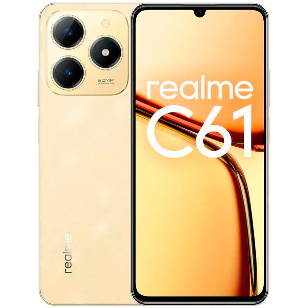 Realme C61 RMX3930 Mx Sparkle Roma Shopping Seu Destino Compras No Paraguai 256GB Dourado