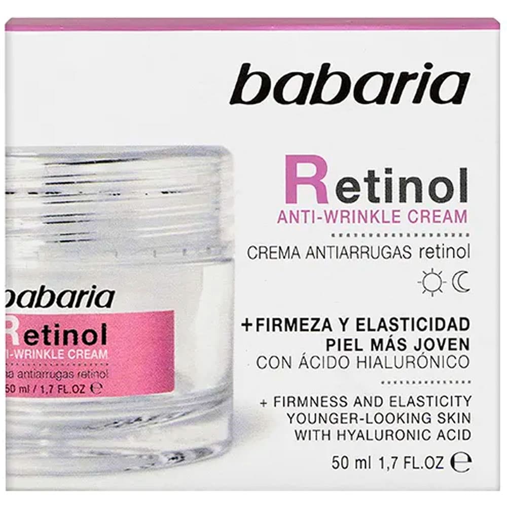 Babaria Facial Retinol Firmeza Elasticidade HIDRATANTE
