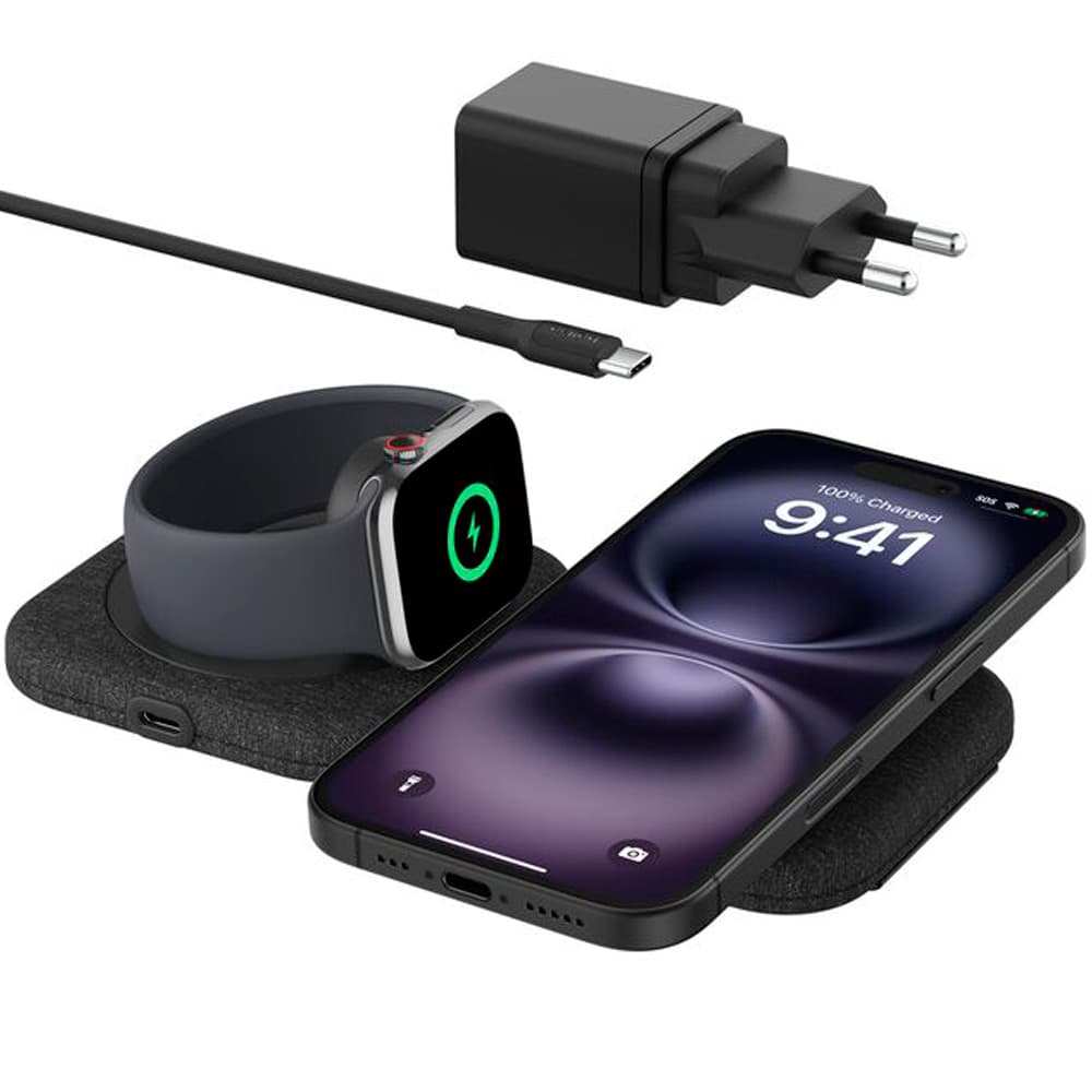 Belkin Carregador Wireless Belkin Travel Pad WIZ026VFBK In 15W Boostcharge Pro QI2 Magsafe Preto