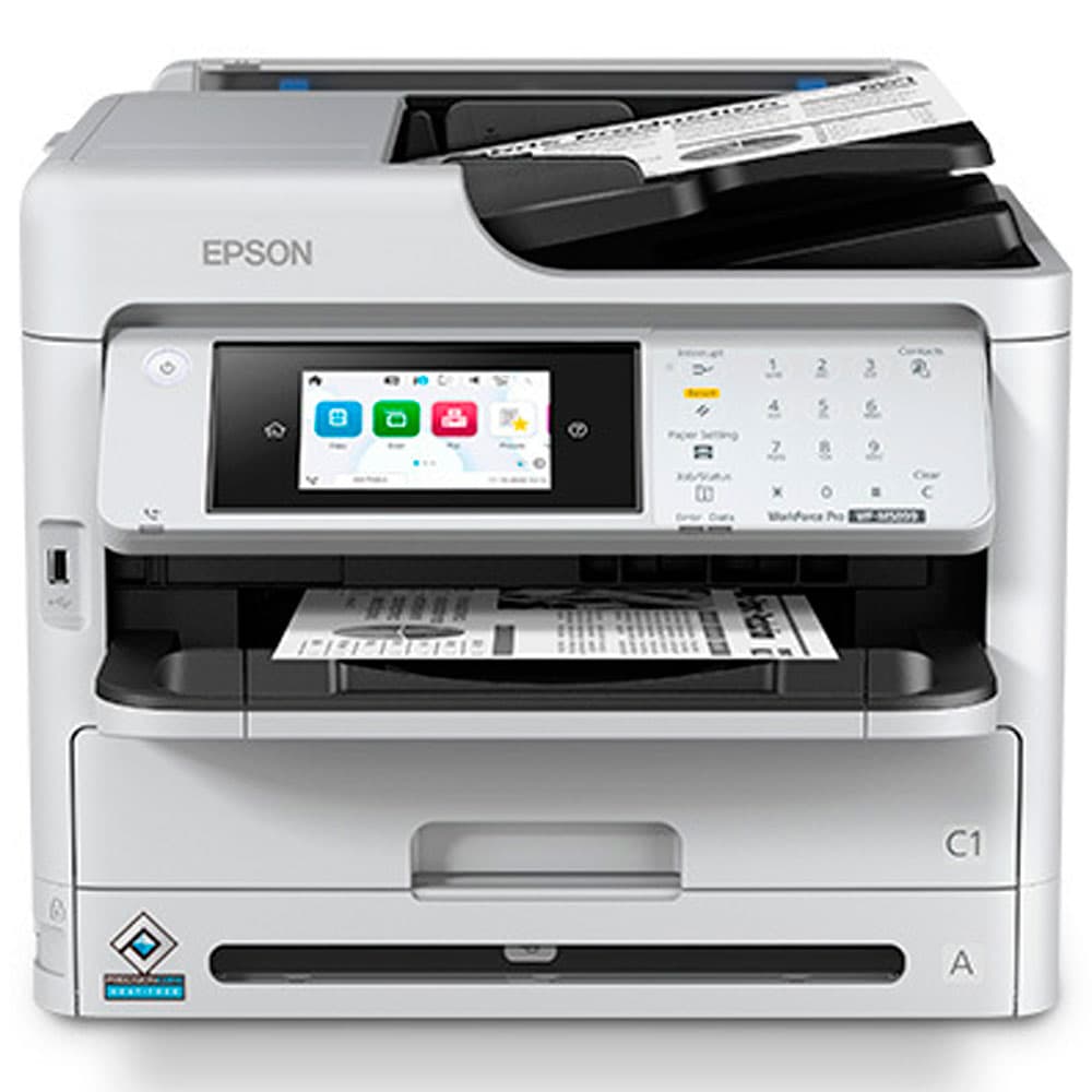 Epson Impressora Monocromatica Epson Workforce Pro Wf M5899 Mfp 4X1 Usb Wi Fi Rede