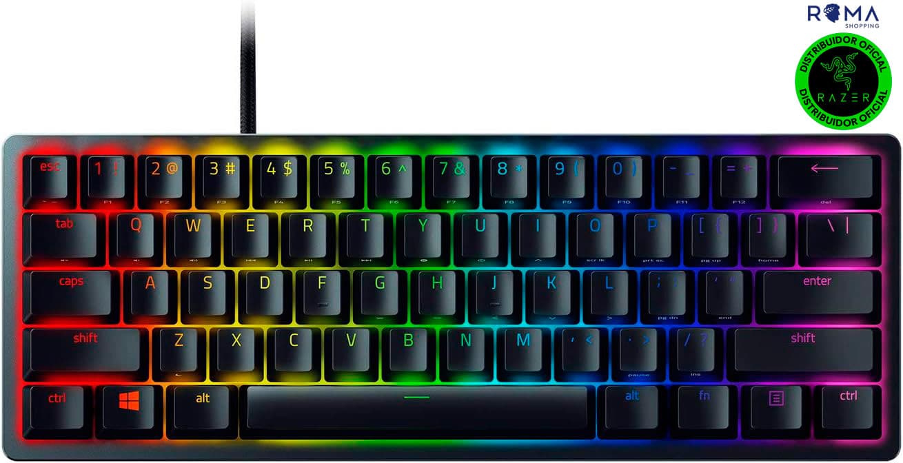 Razer Huntsman Mini Linear Switch Usb Ingles RZ03 R3U1 Preto