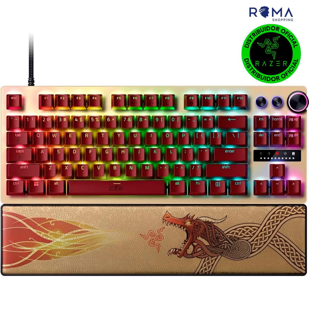 Acessório · Razer Analogico Razer Huntsman V3 Pro Tenkeyless Counter Strike Ed Frml Rgb Usb Ingles RZ03 R3M1