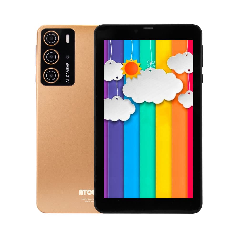 Atouch Tablet Atouch Apad 8 Gb 256 Gb 7" 5 G Oro