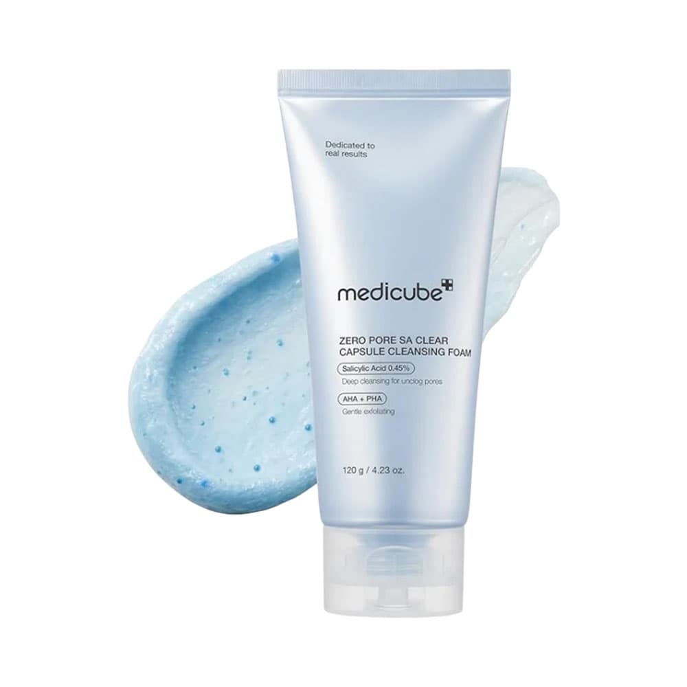 Medicube Limpiador Facial Zero Pore Sa Clear Capsule Foam