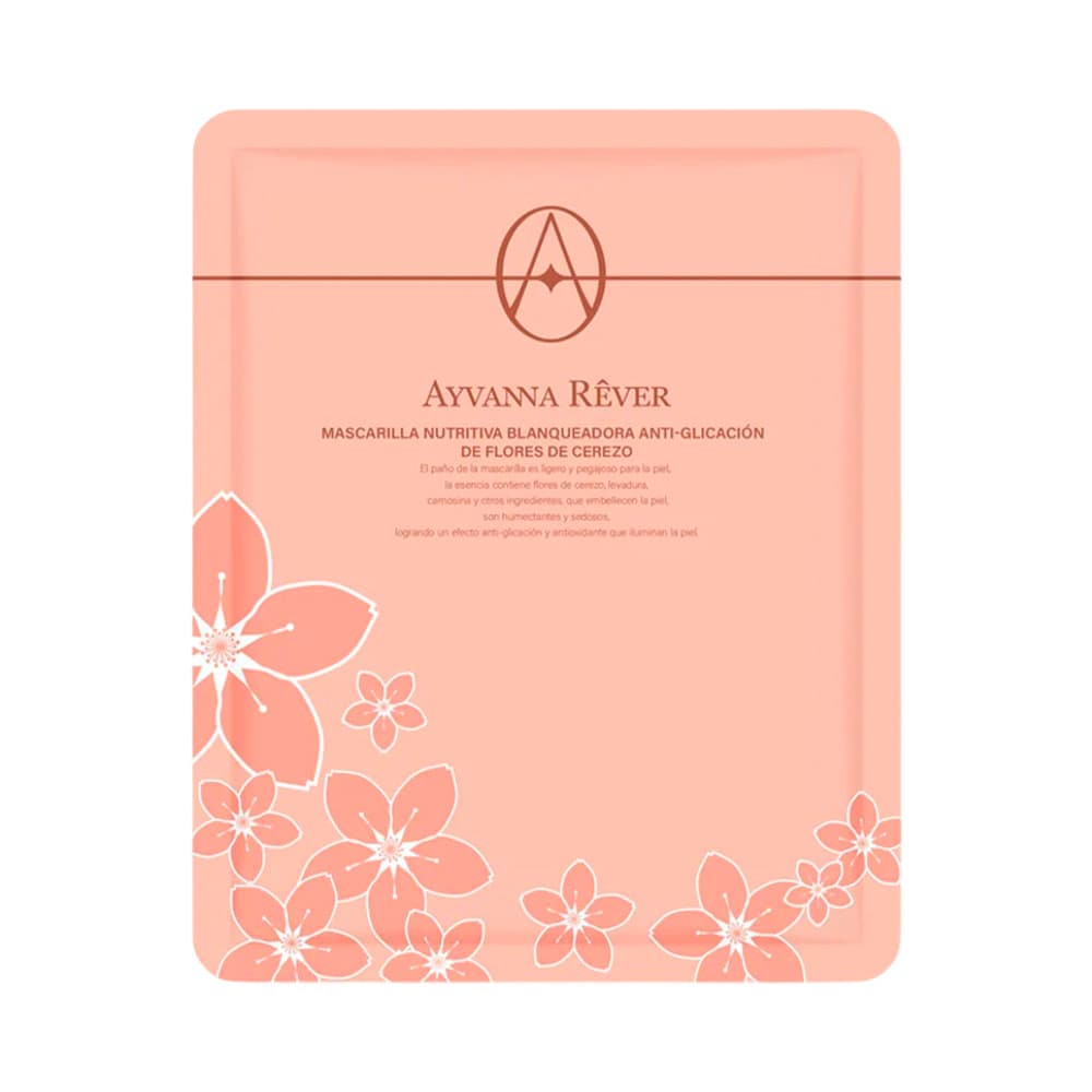 Ayvanna-rever Nutritiva Flores Cerezo MASCARA-FACIAL