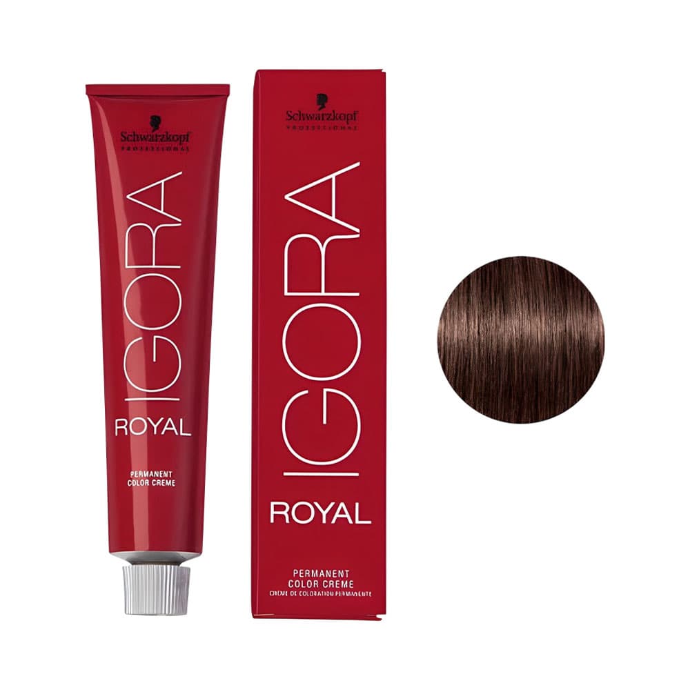 Igora Coloracion Igora Royal Rubio Oscuro Marron HIDRATANTE