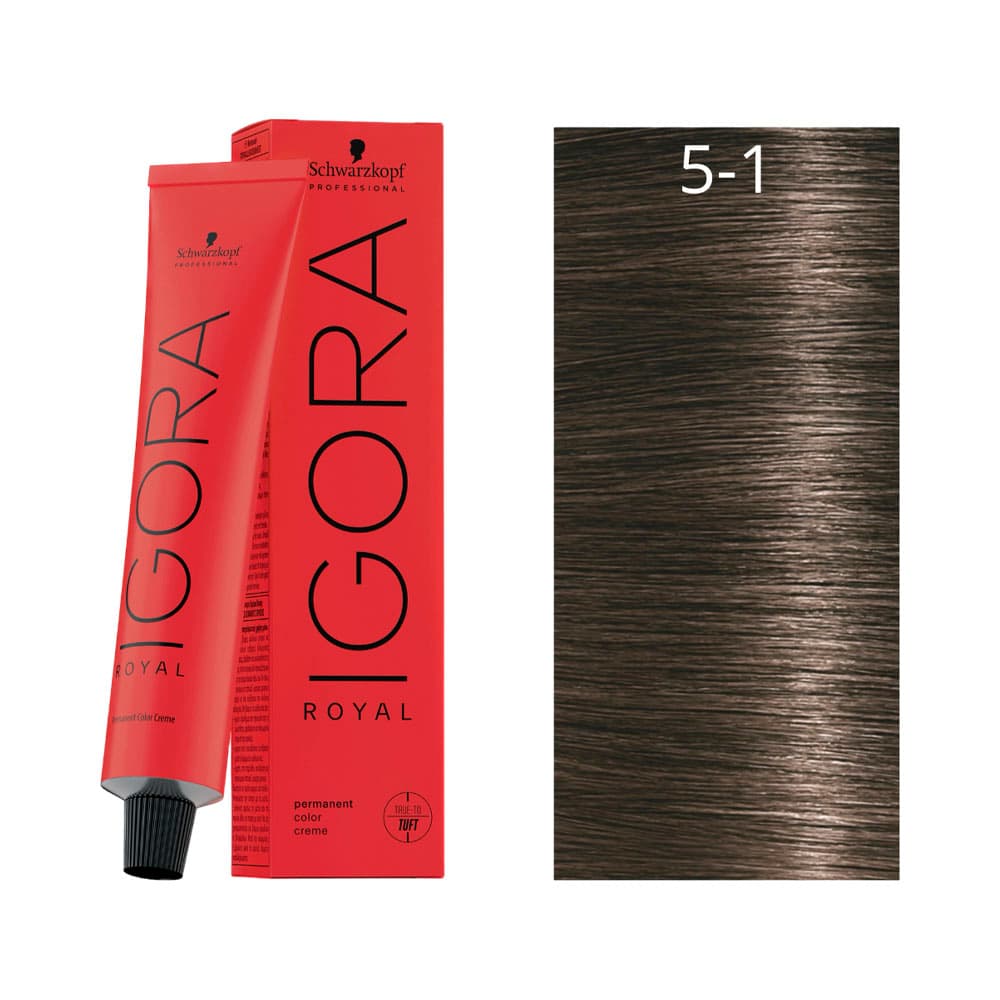 Igora Coloracion Igora Royal Castano Claro Ceniza HIDRATANTE