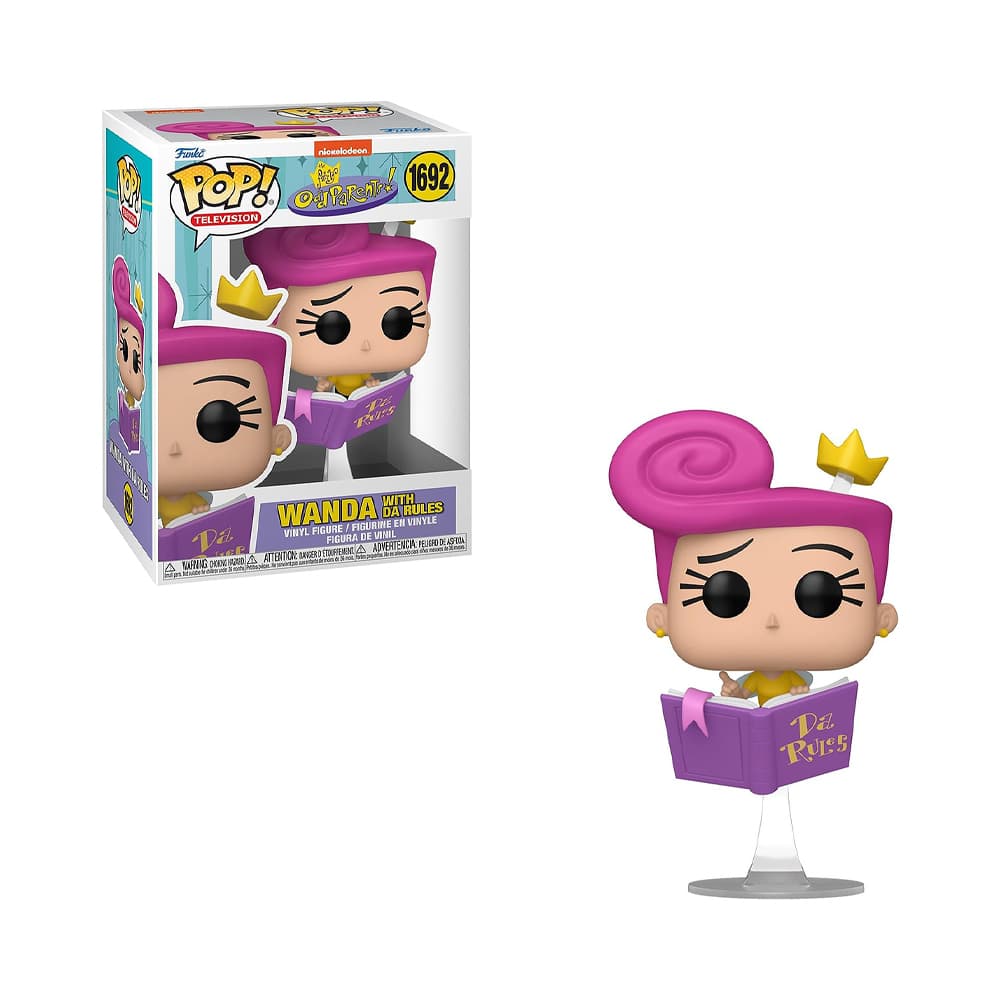 Funko Pop Televisión The Fairy Odd Parents Wanda With Da Rules 1692