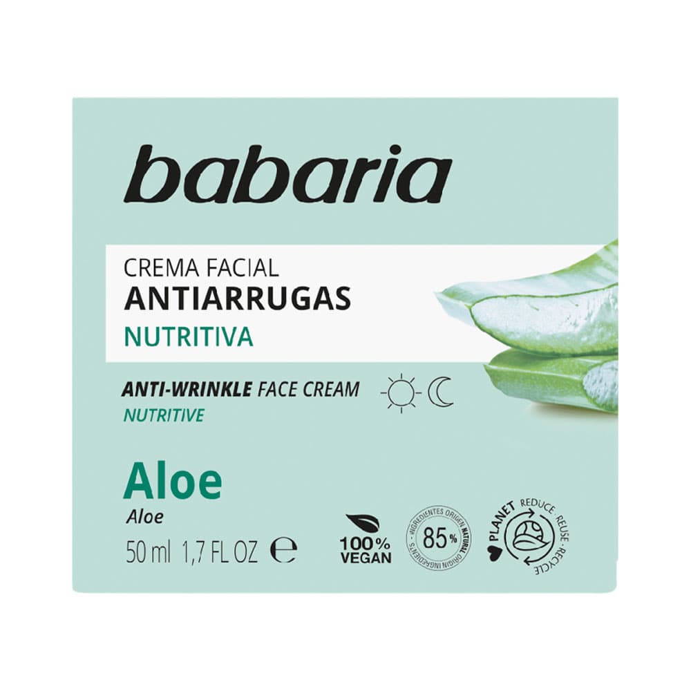 Babaria Facial Anti Arrugas Aloe HIDRATANTE