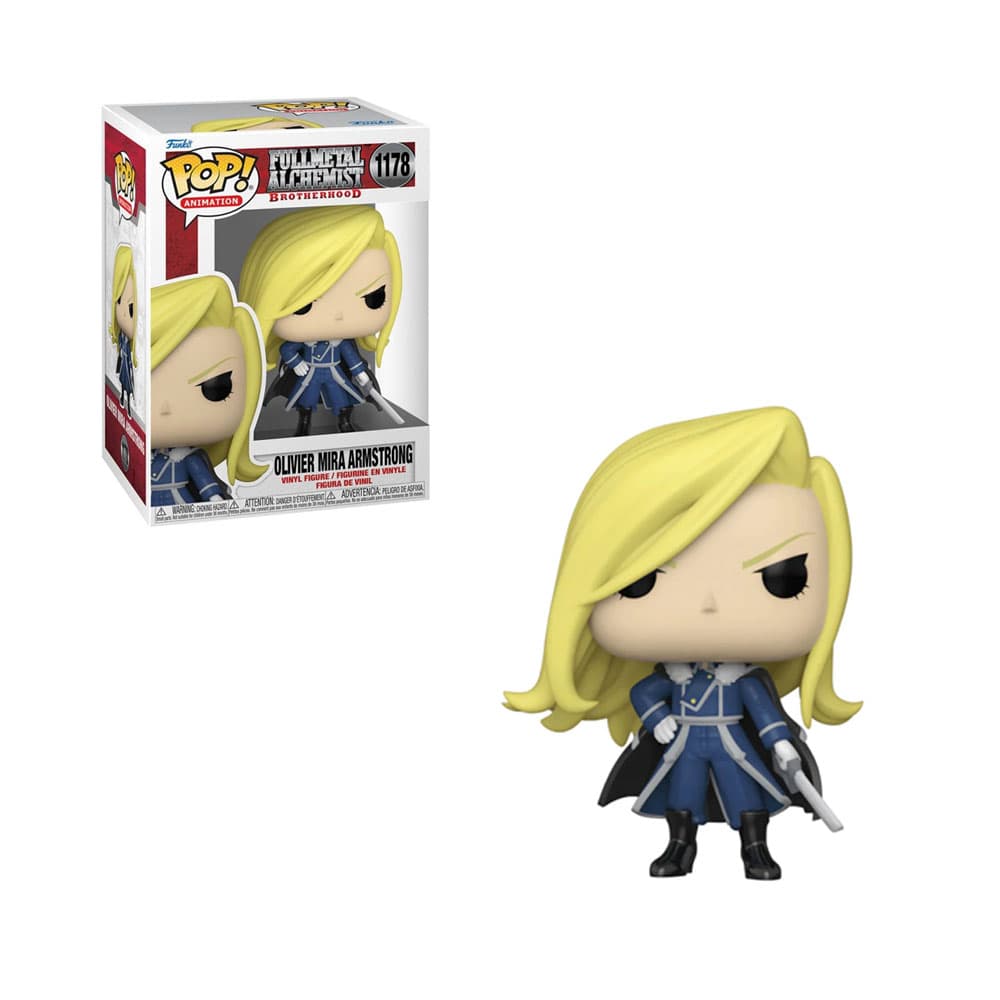 Funko Pop Fullmetal Alchemist Olivier Mira Armstrong 1178