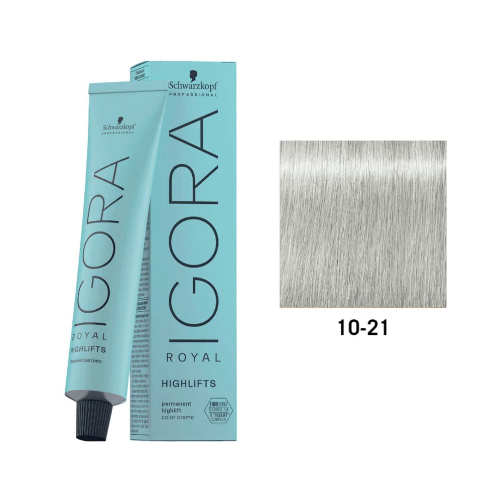 Igora Coloracion Igora Royal Highlifts Rubio Platino Humo Ceniza HIDRATANTE