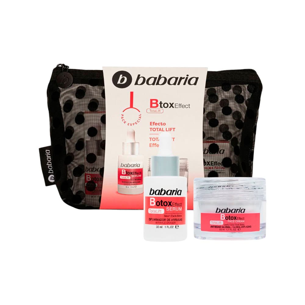 Babaria Set Cosmeticos Btox Effect Piezas