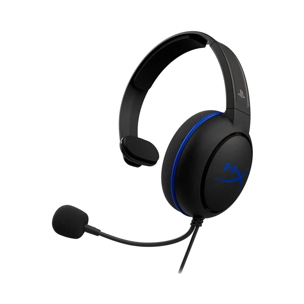Auricular Gamer Hyperx Cloud Chat Hx Hscchs Bk/Am Para Ps4 Negro Azul