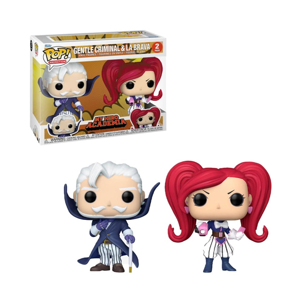 Funko Pop My Hero A.C Gentle Criminal. 2 Piezas