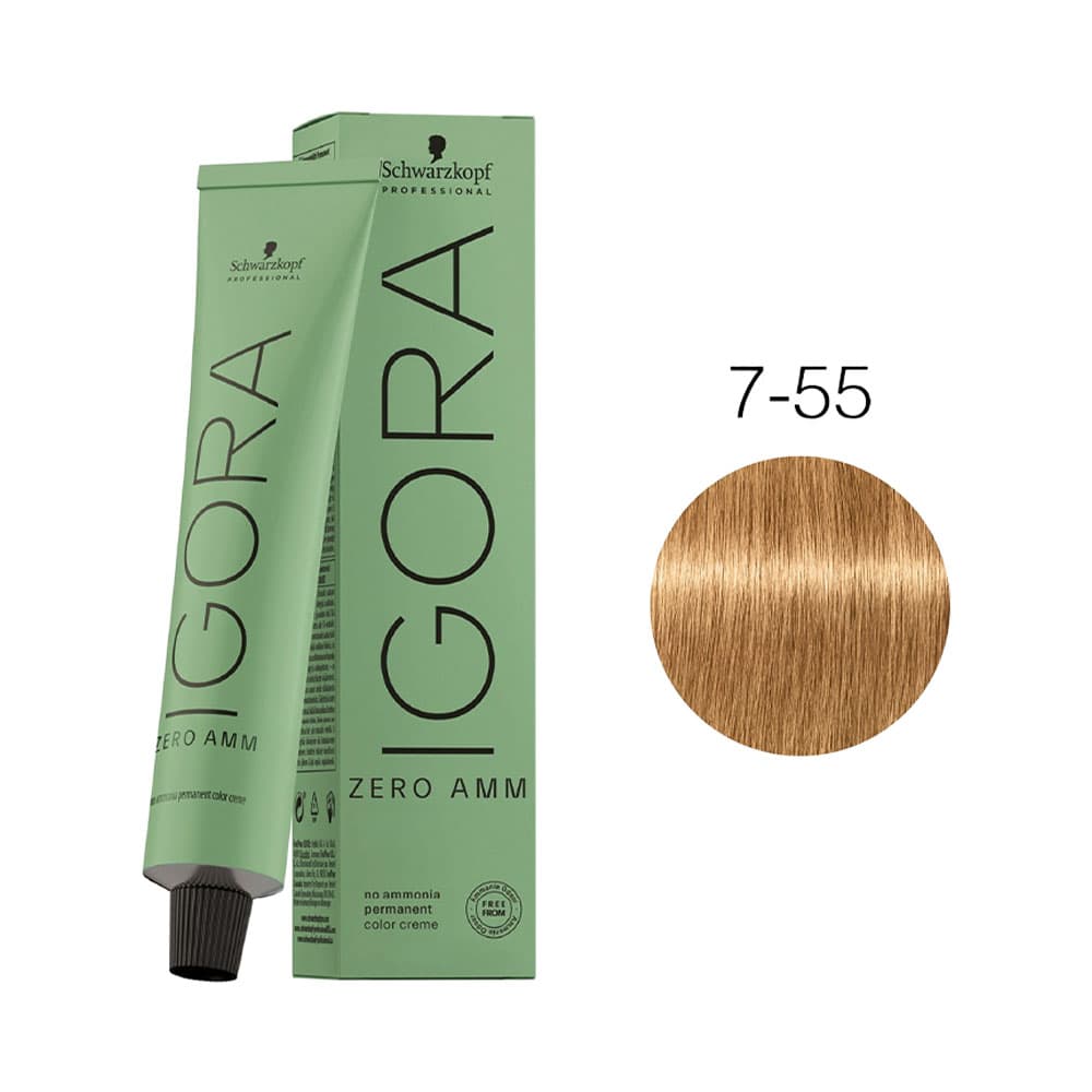 Igora Coloracion Igora Zero Amm Rubio Medio Dorado Intenso HIDRATANTE