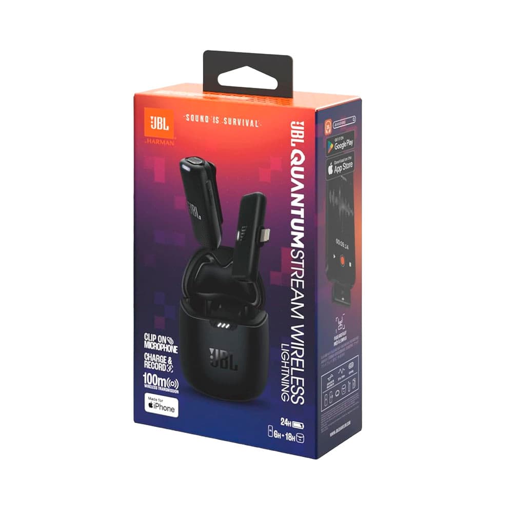 Jbl Microfono Inalambrico Quantum Stream Wireless Usb Preto
