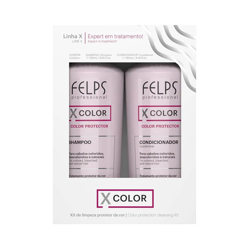 Felps Kit Felps Shampoo Y Acondicionador Xcolor 250 Ml