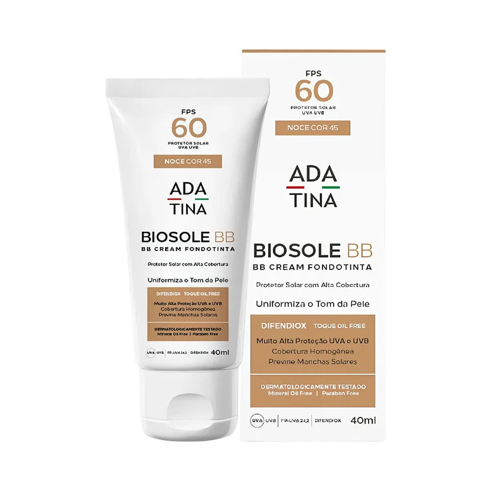 Adatina Biosole Bb Cream Noce Cor PROTETOR-SOLAR Fps60