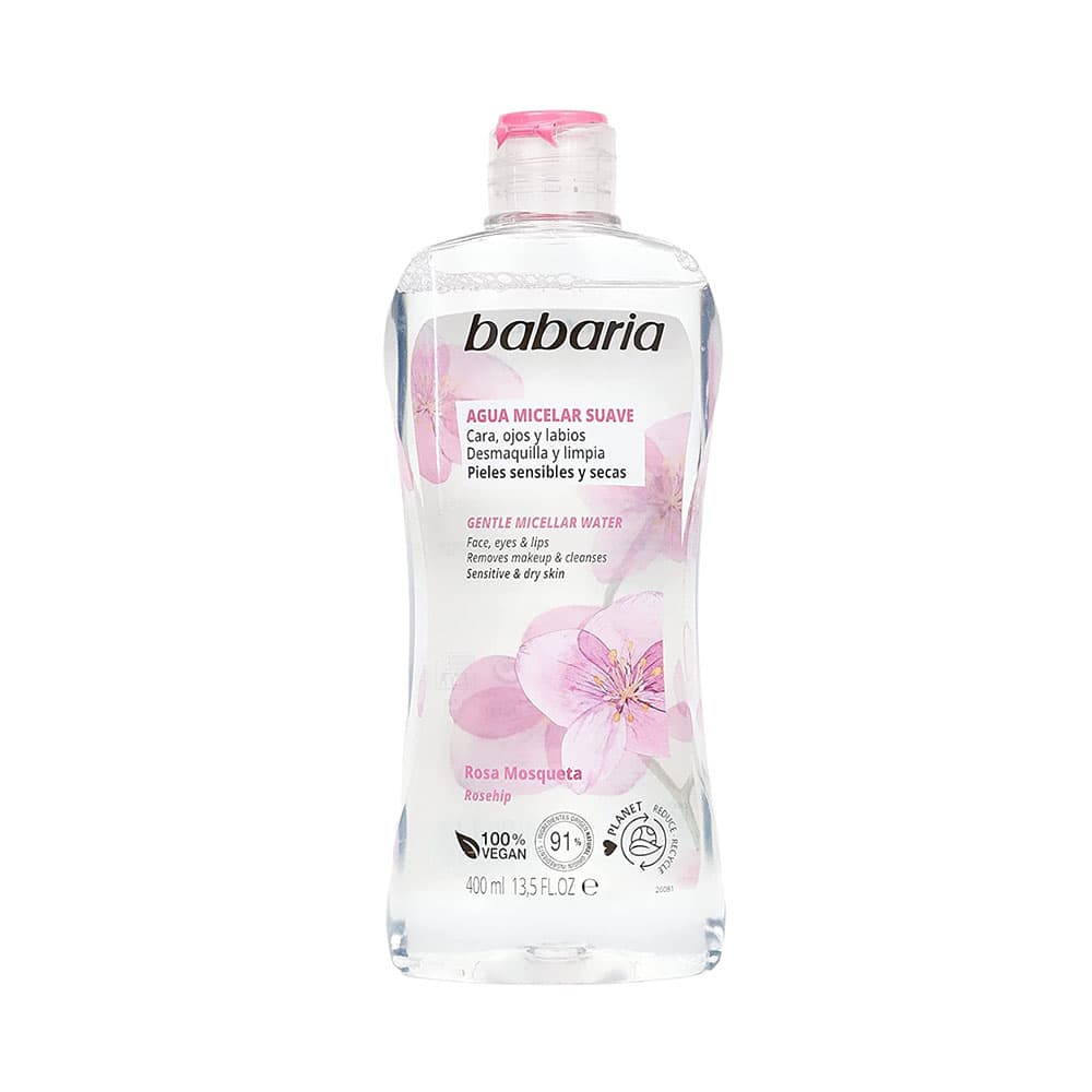 Babaria Desmaquillante Agua Micelar Rosa Mosqueta