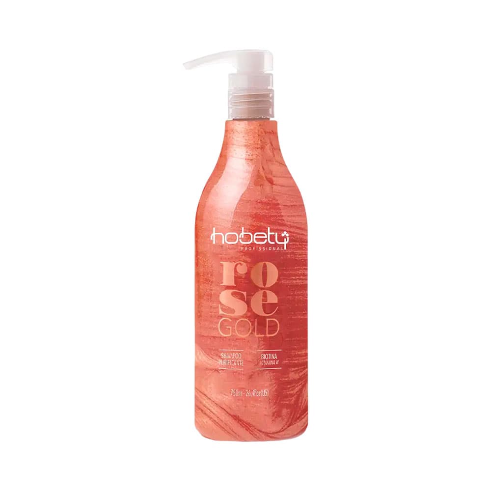Hobety Shampoo Hobety Rose Gold 750 Ml
