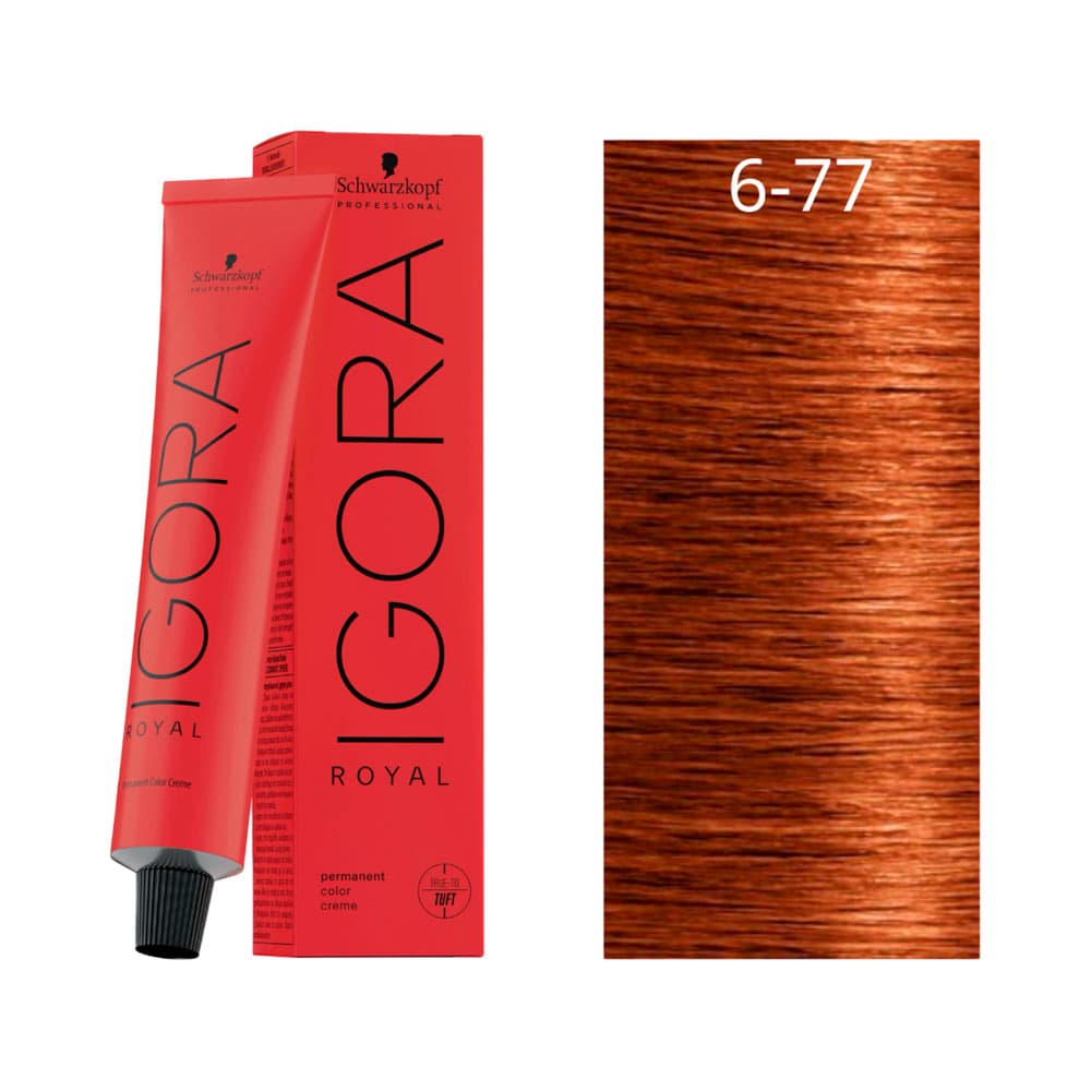 Igora Coloracion Igora Royal Rubio Oscuro Cobre Intenso HIDRATANTE