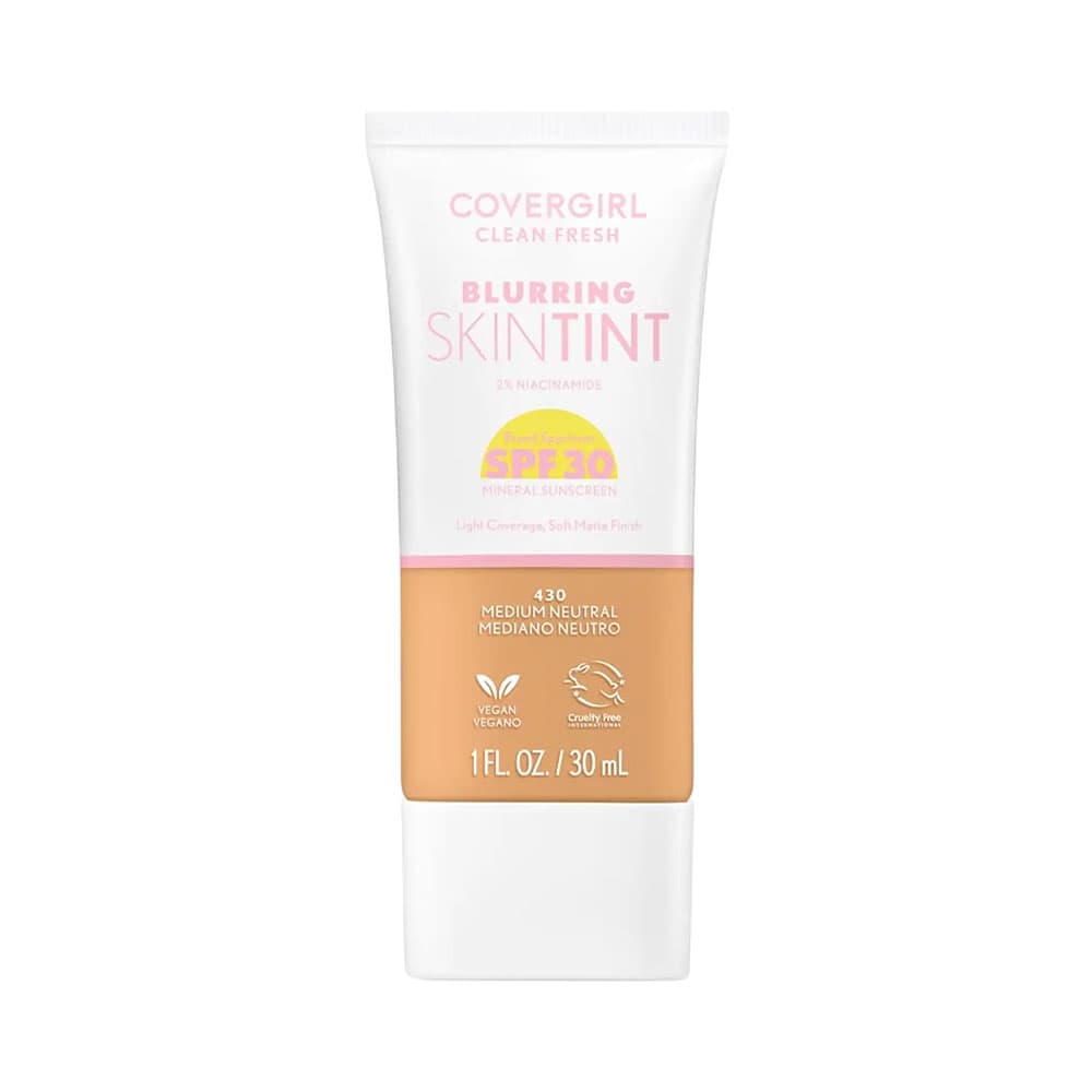 Covergirl Base Blurring Skin Tint Medium Neutral Spf30