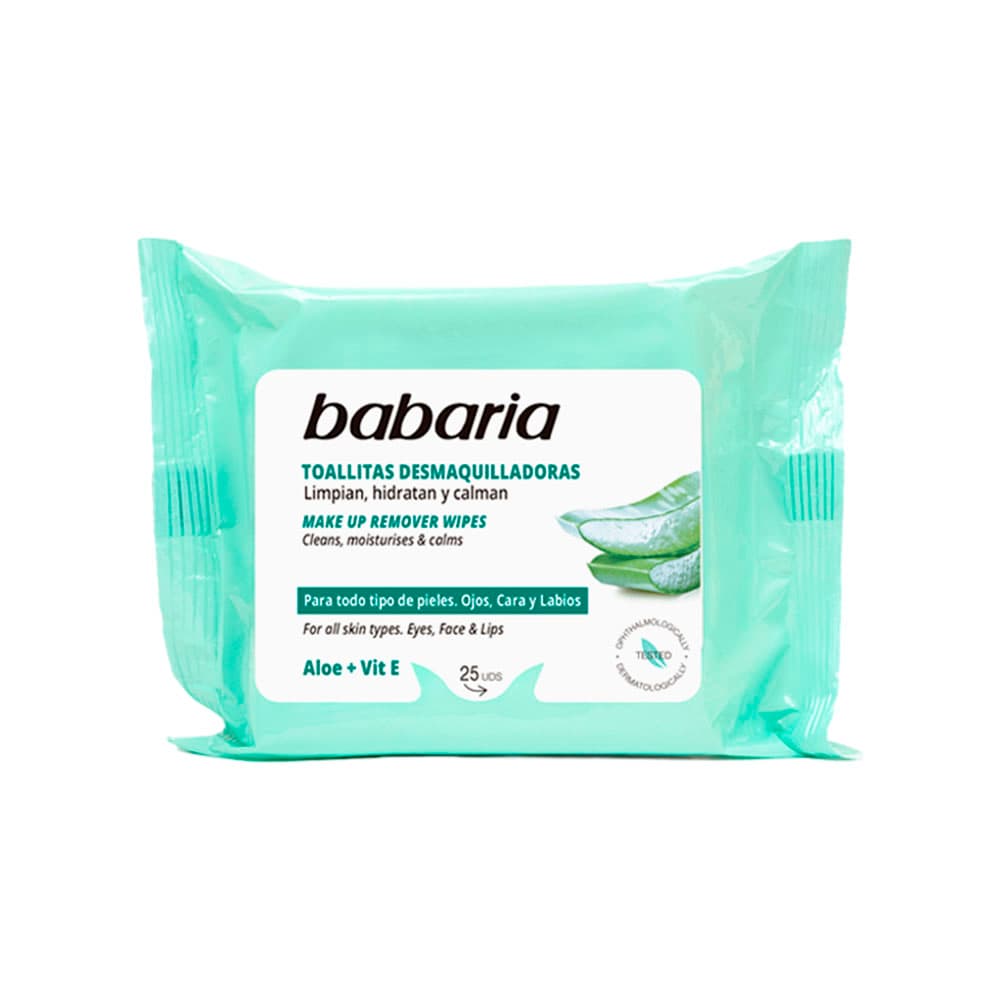 Babaria Toallita Desmaquilladora Triple Accion Piezas
