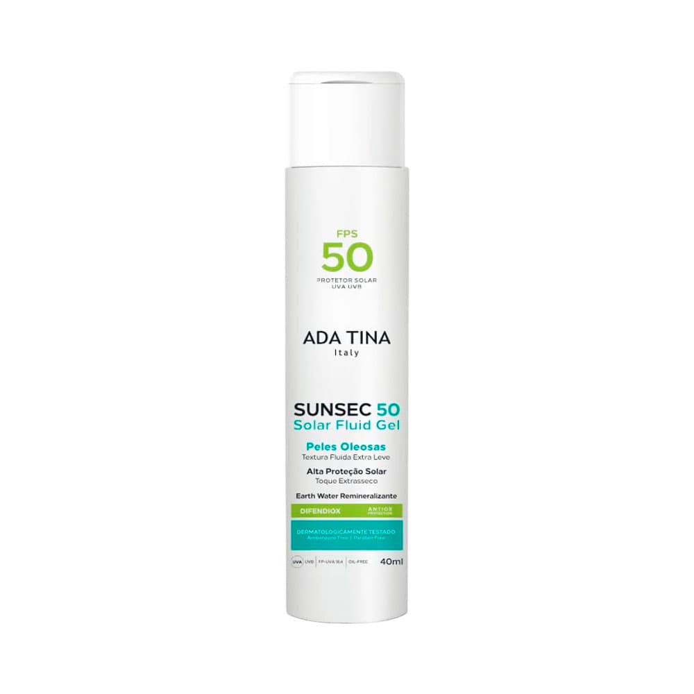 Adatina Sunsec Fluid Gel Piel Oleosa PROTETOR-SOLAR Spf50
