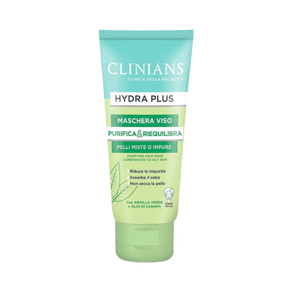 Clinians Hydra Plus Oil Purifica Riequilibra MASCARA-FACIAL
