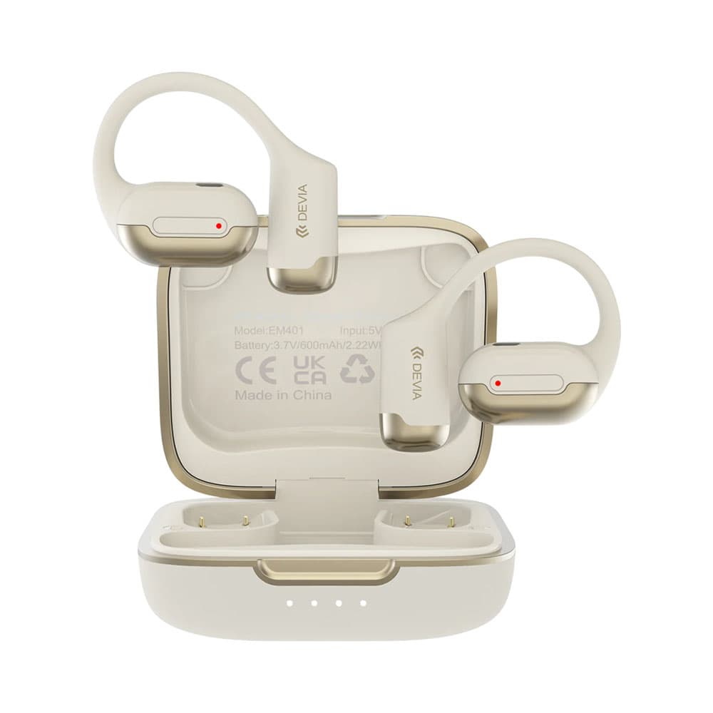 Auricular Inalámbrico Devia Ows Pro1 Open Em401 Beige