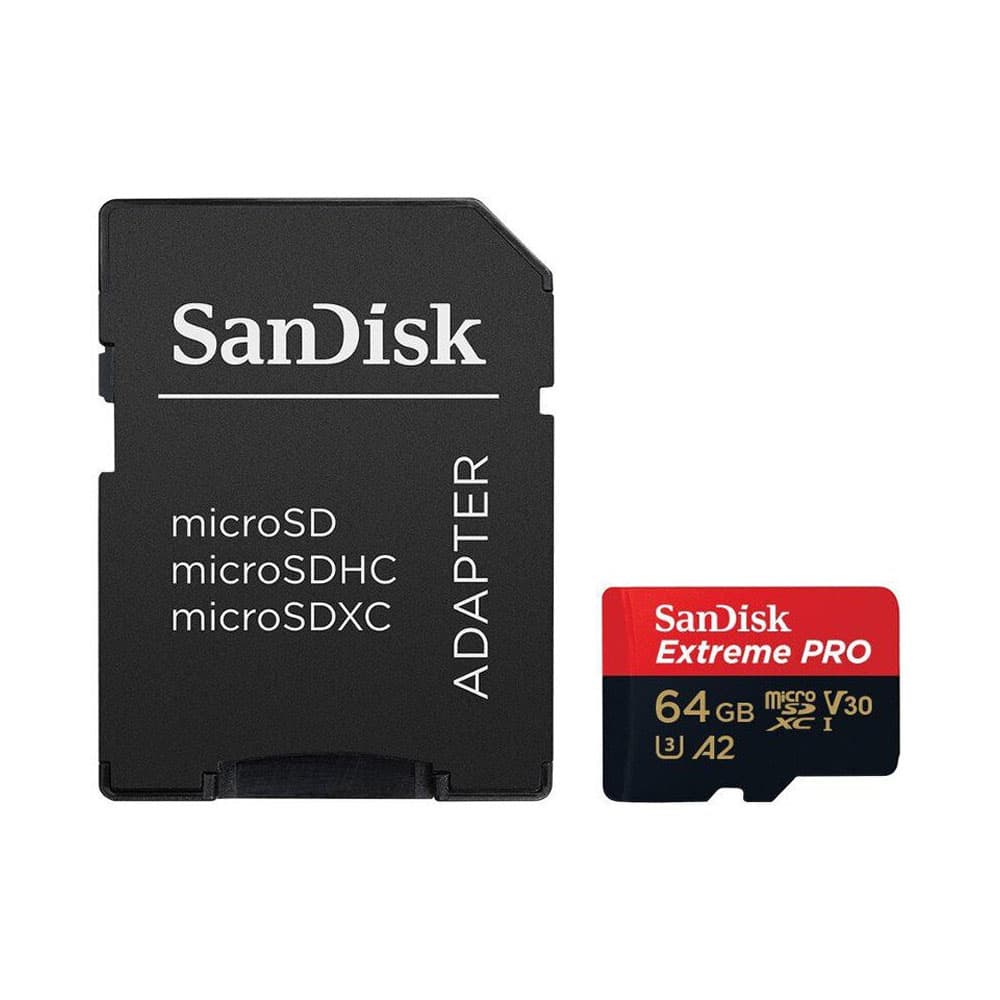 Sandisk Micro Sd Sandisk Extreme Pro Mb U3 Adaptador 64GB