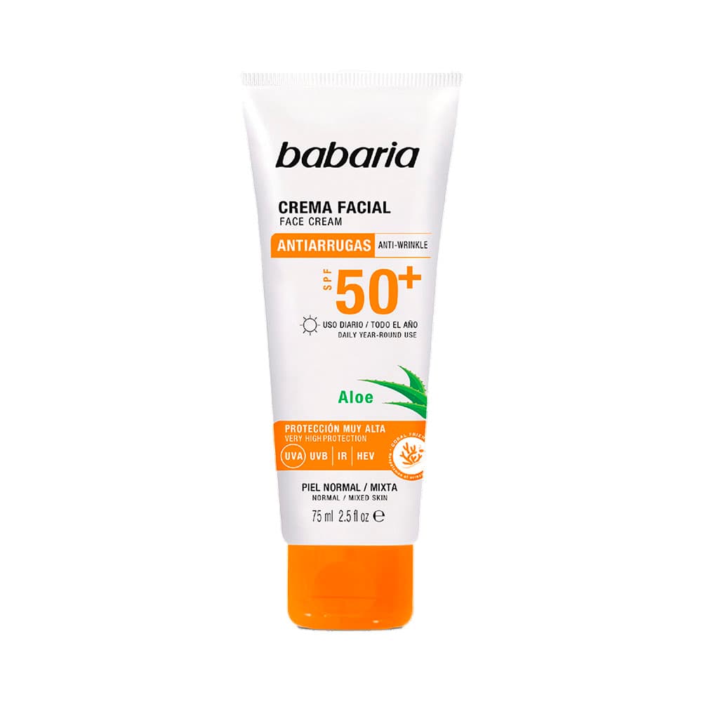 Babaria Facial Aloe PROTETOR-SOLAR Spf50