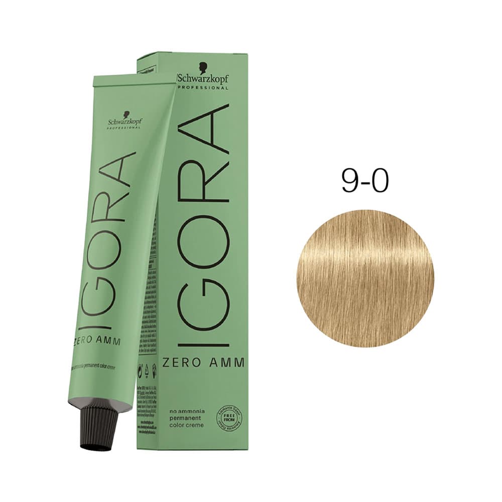 Igora Coloracion Igora Zero Amm Rubio Muy Claro Natural HIDRATANTE