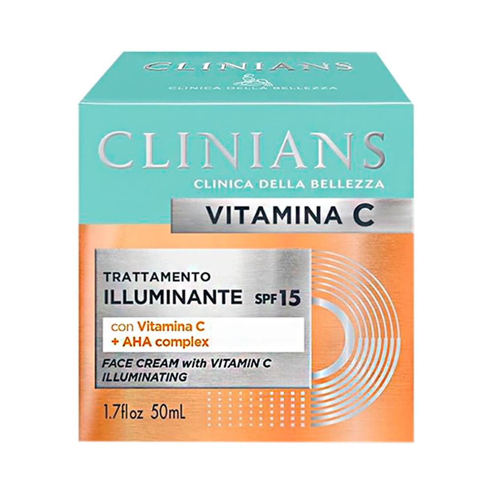 Clinians Facial Trattamento Illuminante Vitamina HIDRATANTE