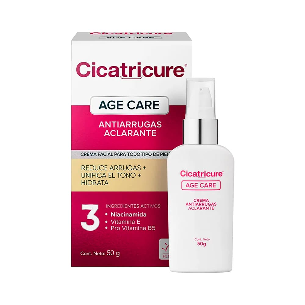 Cicatricure Facial Age Care Antiarrugas Aclarante HIDRATANTE