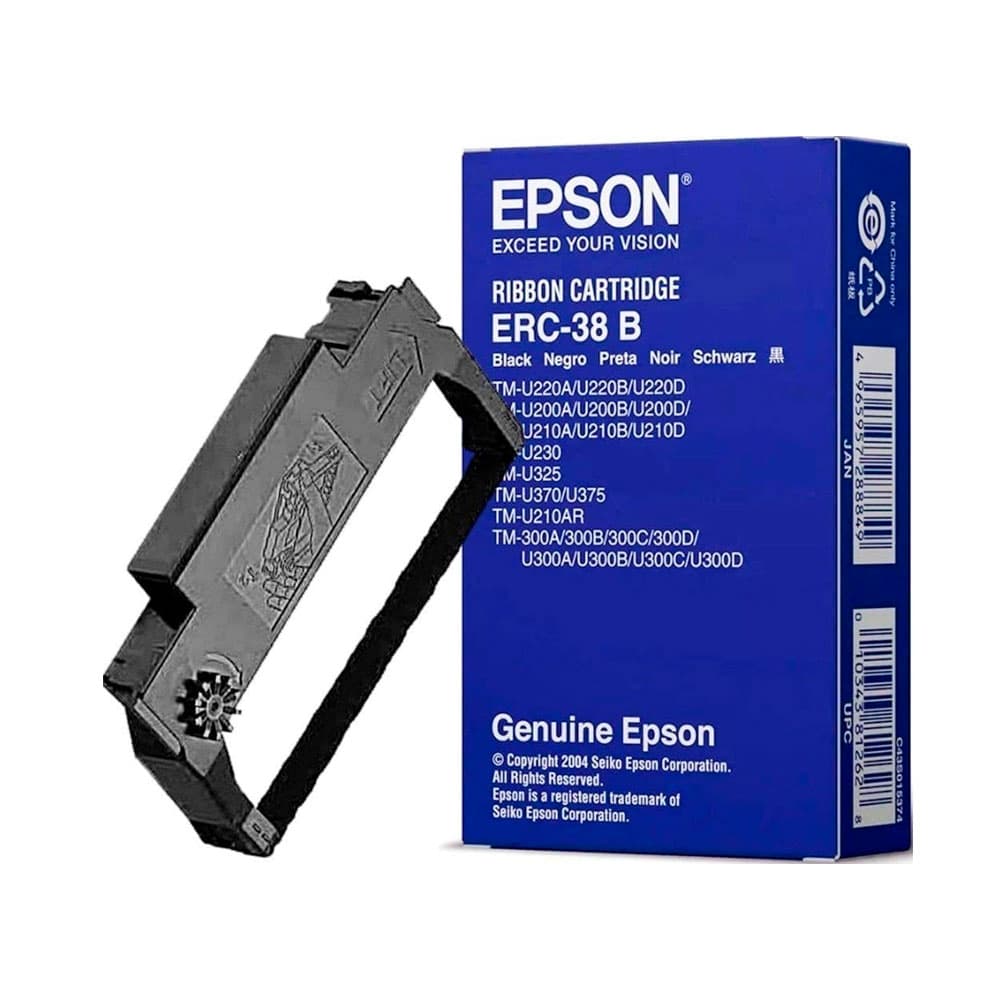 Epson Cinta Impresora Epson Erc Preto