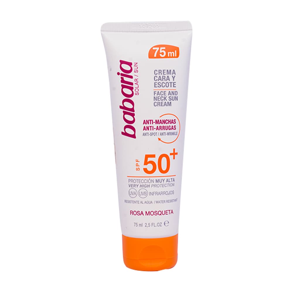 Babaria Facial Rosa Mosqueta PROTETOR-SOLAR Spf50